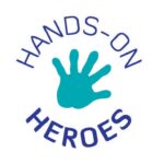 Hands-On-Heroes logo. The pad climbing