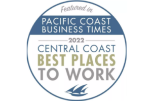 Featured in Pacific Coast business times 2022. Central Coast best places to work. The pad climbing