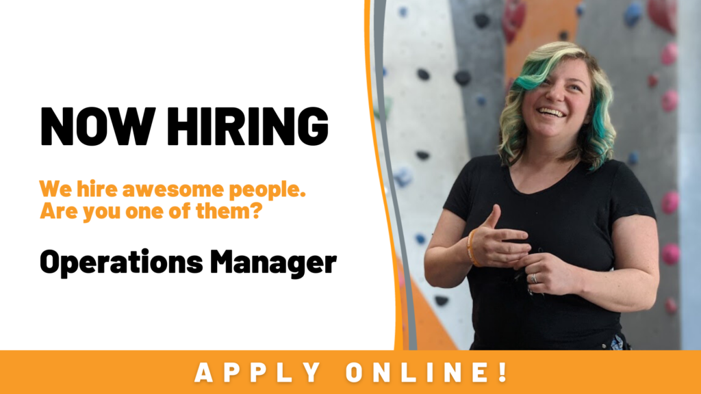 Now hiring - We hire awesome people. Are you one of them? Operations Manager - SLO