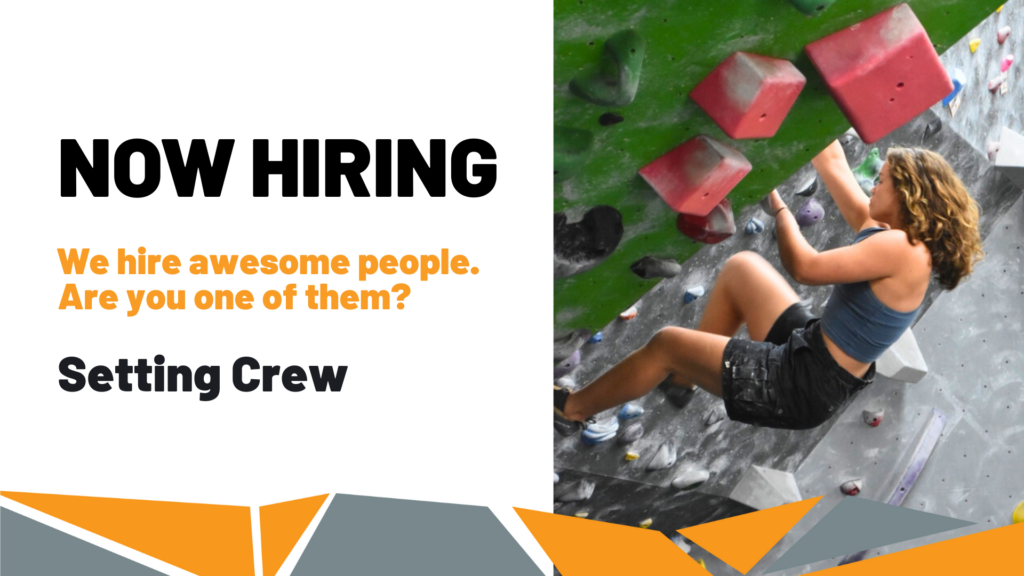 We hire awesome people. Are you one of them? Now hiring Setting Crew