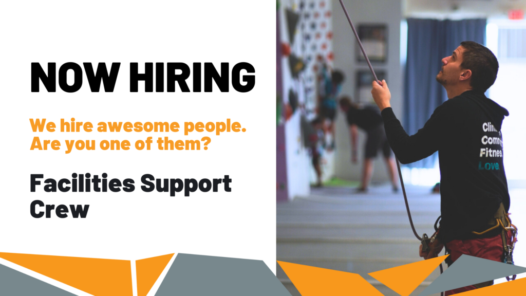 We hire awesome people. Are you one of them? Now hiring Facilities Support Crew