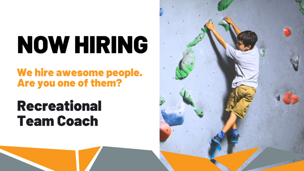 NOW HIRING We hire awesome people. Are you one of them? Recreational Teams Coach