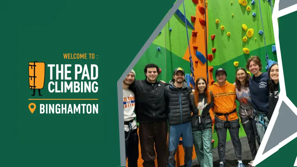 Welcome to The Pad Climbing Binghamton - Smiling Pad Crew